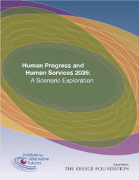 Human Progress and Human Services 2035 report cover