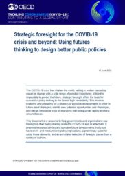 Strategic Foresight Covid-19